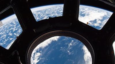 view from the ISS