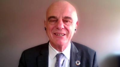 Dr David Nabarro, World Health Organization (WHO) special envoy on Covid-19