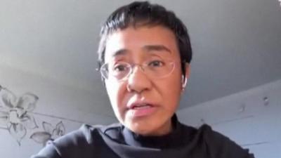 Nobel Peace Prize laureate Maria Ressa