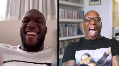 Romelu Lukaku Ian Wright