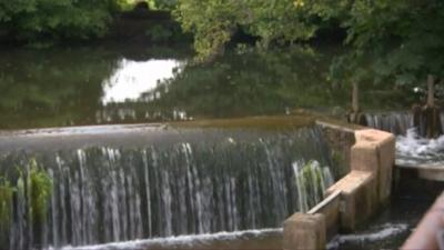 Weir at River Tone