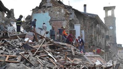 Amatrice rescue