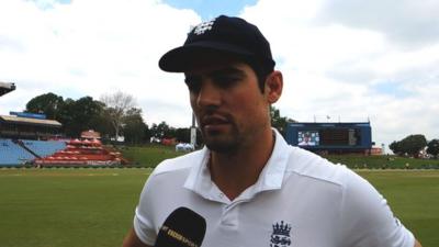 England captain Alastair Cook