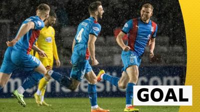 Sean Welsh scores for Inverness CT