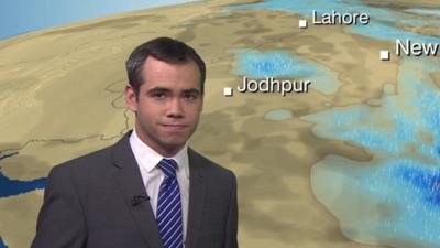 BBC Weather reporter Ben Rich explains why Myanmar has seen such exceptionally heavy rainfall