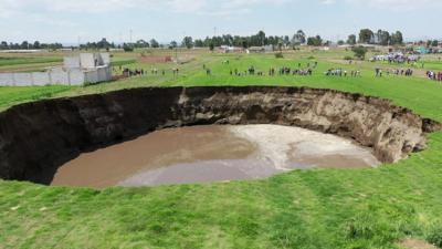 Sinkhole on 30 May