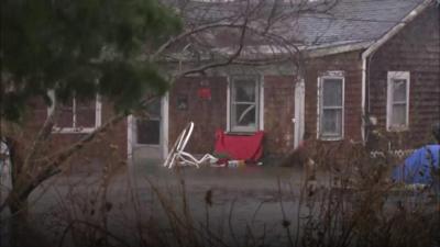 Flooded Massachusetts home