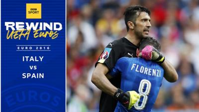 Italy v Spain - Euro 2016