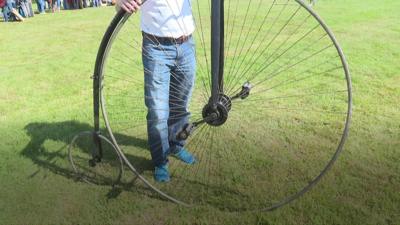 A penny farthing