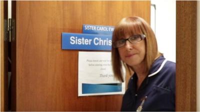 Christine Kyle has carried on working after terminal diagnosis.