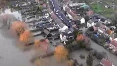 Flooding in Bedford