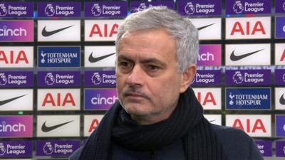 Tottenham boss Jose Mourinho