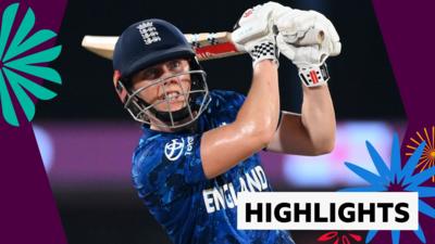 England's Heather Knight