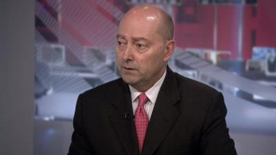 Adm James Stavridis speaks to Laura Trevelyan on BBC World News America