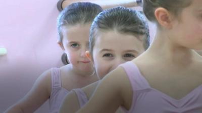 Twins at Thanet Dance School