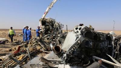 Sinai crash site