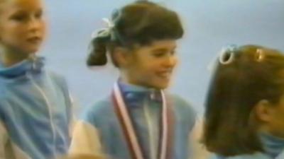 Deborah James as a young girl