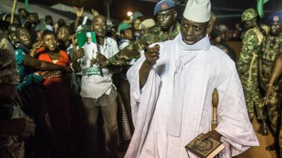 Gambian President Yahya Jammeh