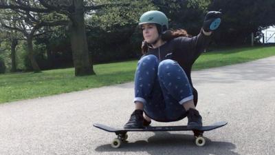 It can be hard to get into longboarding when you're the only girl at the skate park.