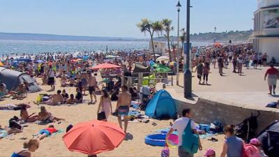 Bournemouth beach