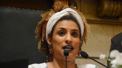 Picture: Councilwoman Marielle Franco. Credit: EPA/Mario Vasconcellos