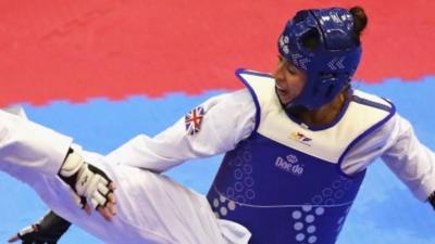 Great Britain's Bianca Walkden in action