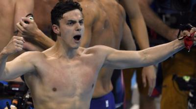 GB celebrate freestyle relay silver