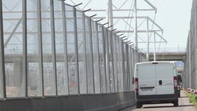 Fence in Calais