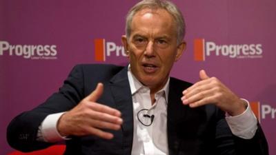 Former PM Tony Blair