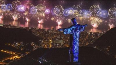 Brazil fireworks