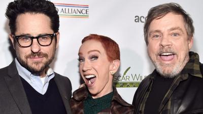 JJ Abrams, Kathy Griffin Mark Hamill