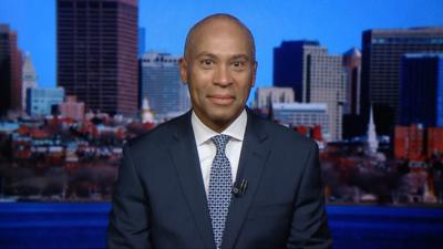 Former Governor Deval Patrick says he can 'break through' in the crowded Democratic field.