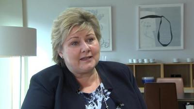 Norwegian Prime Minister Erna Solberg