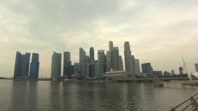 Singapore skyline