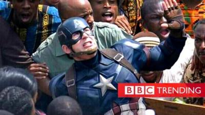 Captain America in Nigeria