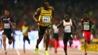 Usain Bolt and Jamaica have won the mens 4X100m relay