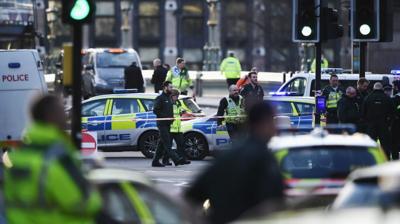 Police at Westminster