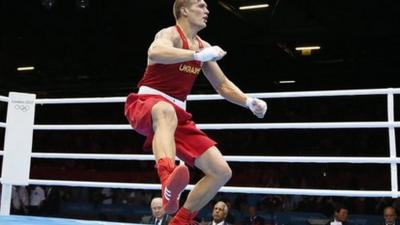 Oleksandr Usyk of Ukraine