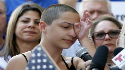 Marjory Stoneman Douglas High School student Emma Gonzalez