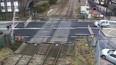 Level crossing driver