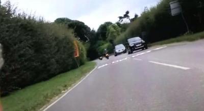 Bikecam footage of fatal accident