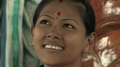 Burmese Tamil woman