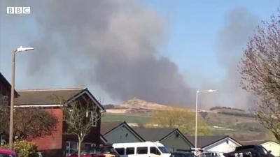 Winter Hill fire