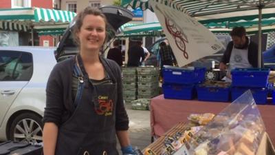 Farmers' markets are being held again thanks to an online service