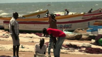 Fishermen in Malawi