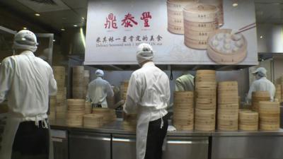 Din Tai Fung dumplings