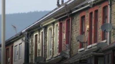 A row of houses