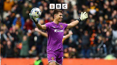 Hull City Goalkeeper Ivor Pandur