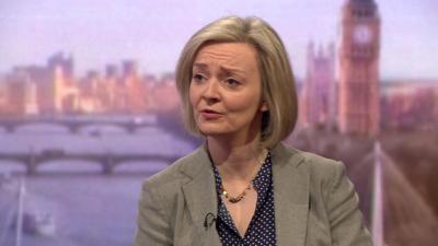 Justice Secretary Liz Truss