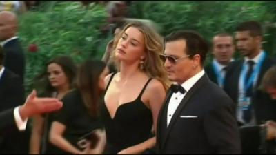 Amber Heard and Johnny Depp